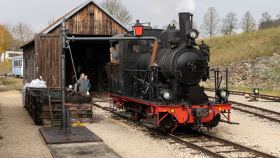 Wasserkran mit Laterne