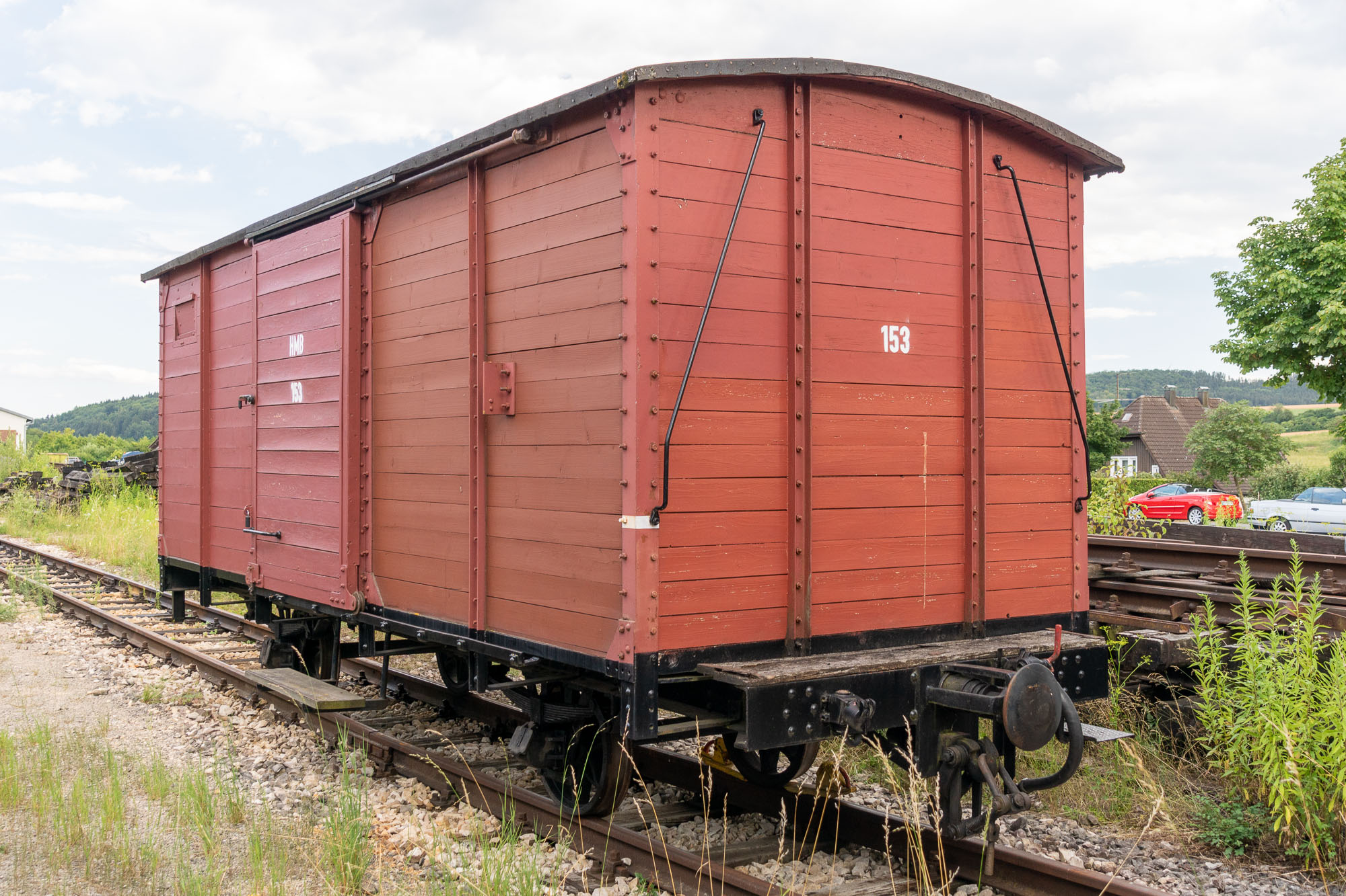 Gedeckter Güterwagen Gw 153