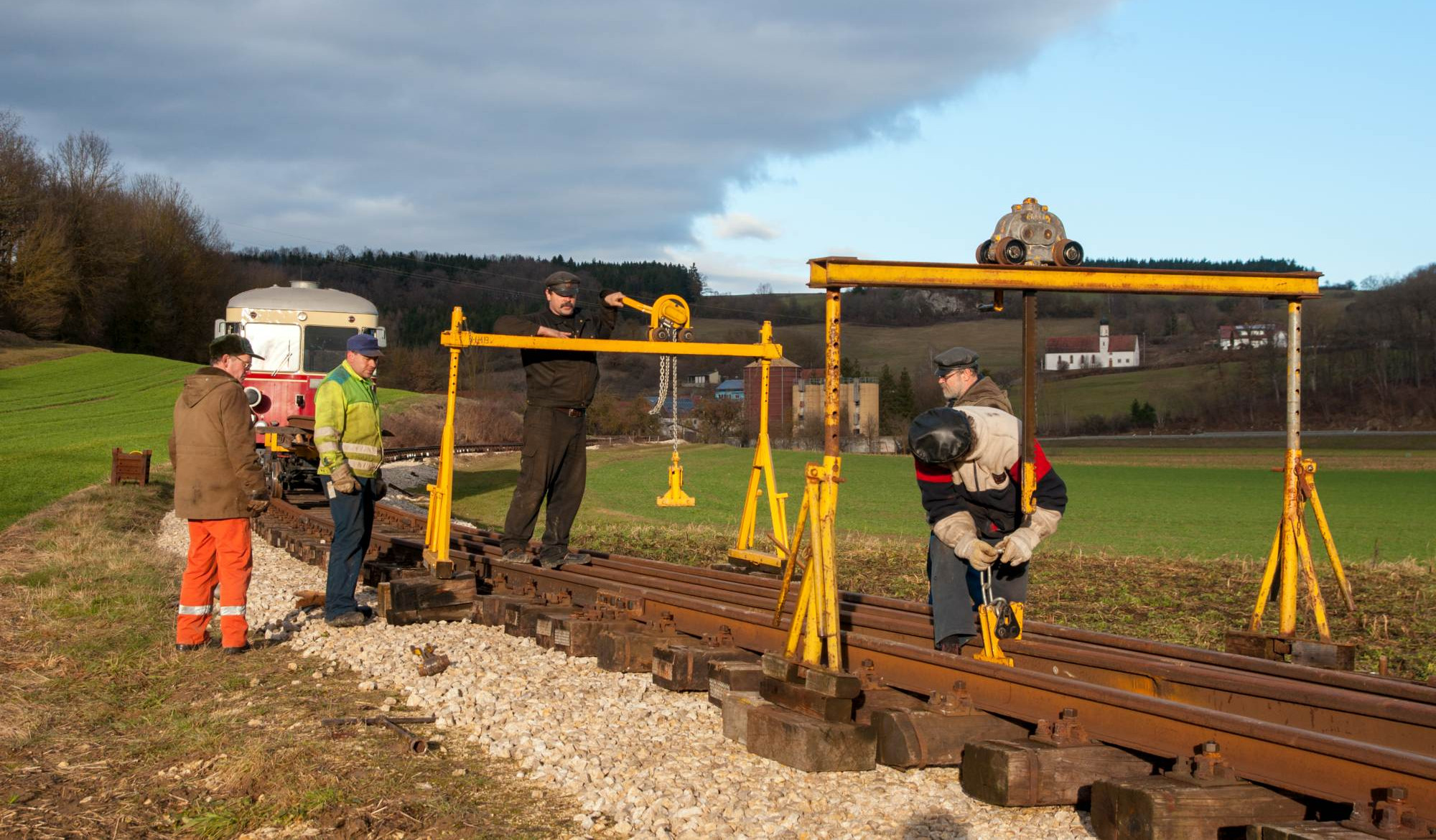 Spenden für die Museumsbahn