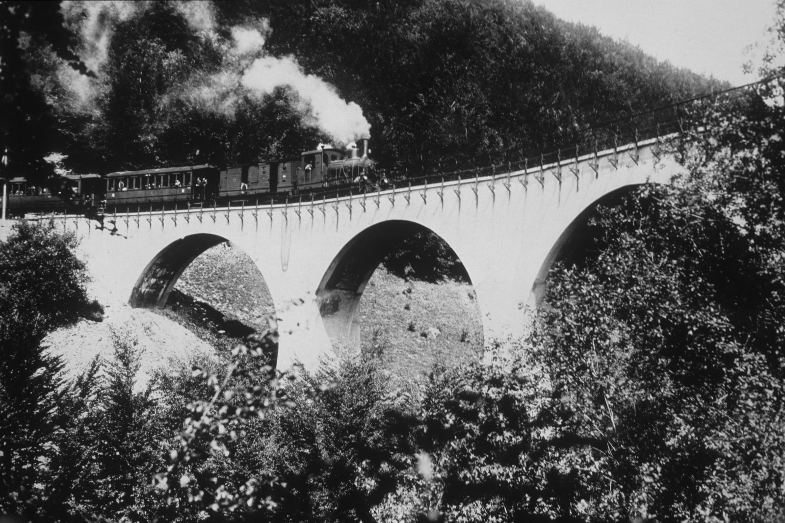 Der Streckenverlauf der alten Härtsfeldbahn