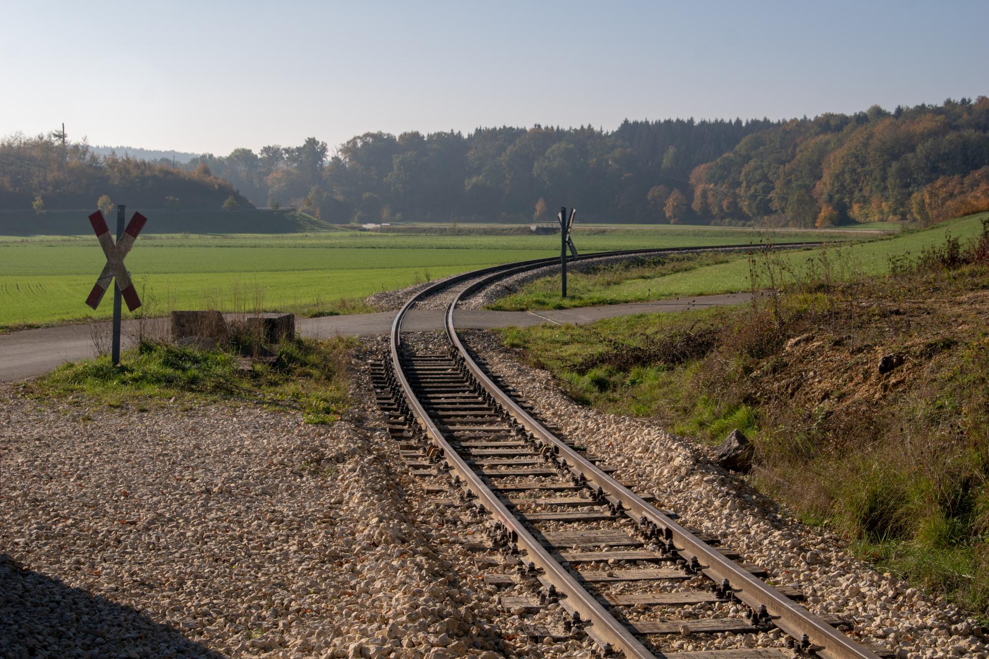 Die Strecke der Museumsbahn