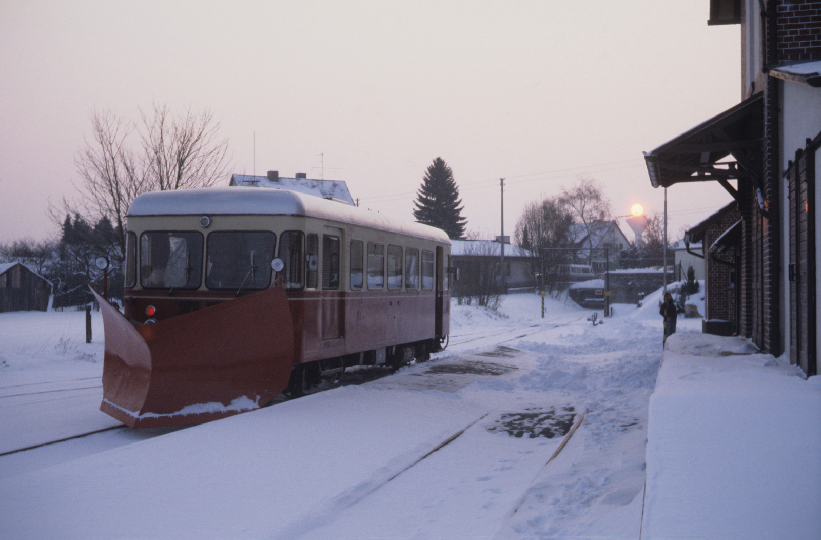 Härtsfeld Museumsbahn Schneepflug