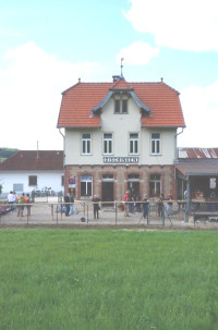Bahnhof Dischingen zum Denkmalstag geöffnet
