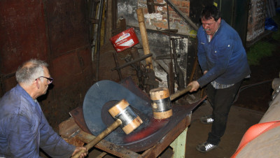 Kümpeln des Domkragens