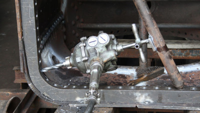 August 2016: Bodenring bohren.