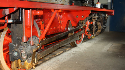 Oktober 2015: die Stangen sind angebaut