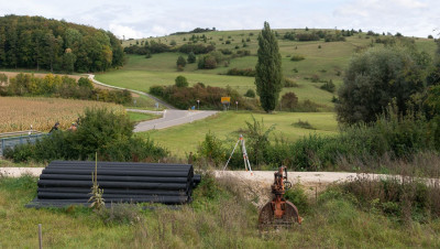 Erdbau Bahnhof Katzenstein