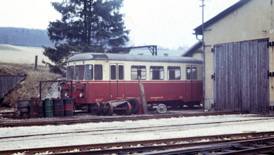 T 33 wartet in Neresheim auf seinen nächsten Einsatz, 1971