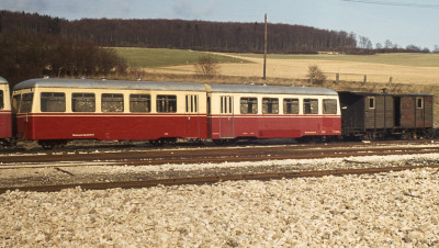 TA 253/254 in Neresheim abgestellt, 20. April 1973