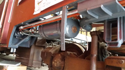 Bremsluftleitungen: ... und nachher