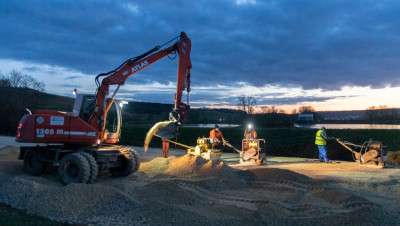 Vom immer früheren Einbruch der Dunkelheit haben wir uns nicht aufhalten lassen.