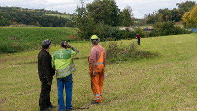 Erdbau Bahnhof Katzenstein