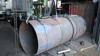 März 2017: Langkessel einpassen.