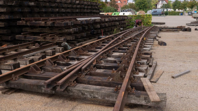 Weichenbau für Katzenstein