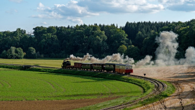 1. Platz: Thomas Schwarze: Lok 12 mit P7 bei Iggenhausen