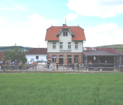 Bahnhof Dischingen zum Denkmalstag geöffnet