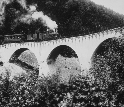 Der Streckenverlauf der alten Härtsfeldbahn