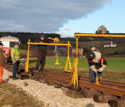 Spenden für die Museumsbahn