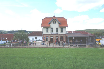 Bahnhof Dischingen zum Denkmalstag geöffnet