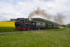 ... und jetzt: WN 12 mit den Wagen HMB 5, 7, 1, 153, 303 im Klosteracker am 14. Mai 2015