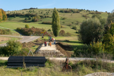 Erdbau Bahnhof Katzenstein