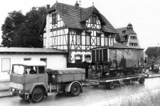 Ankunft des Gw 155 in Neresheim, 22. Juni 1985