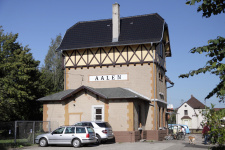 Empfangsgebäude Aalen Härtsfeldbahn-Güterbahnhof