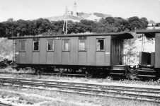 Personenwagen WN 8 - ex "Zacke" - um 1950 in Neresheim