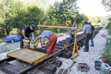 Gleisbaustelle