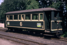 Herbrand-Wagen OEG 131 - heute HMB 5 - bei der Brohltalbahn um 1990