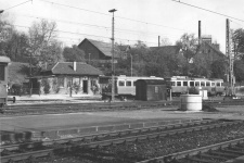 Aalen Pbf 1972: der Zug ist bald abgefahren